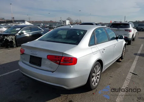 2014 Audi A4 2.0T Premium z USA, uszkodzony, nr VIN WAUBFAFLXEN008533